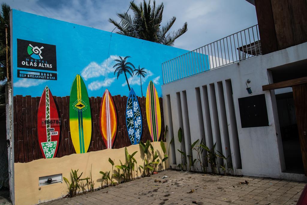 Hostal Olas Altas Manzanillo Bagian luar foto
