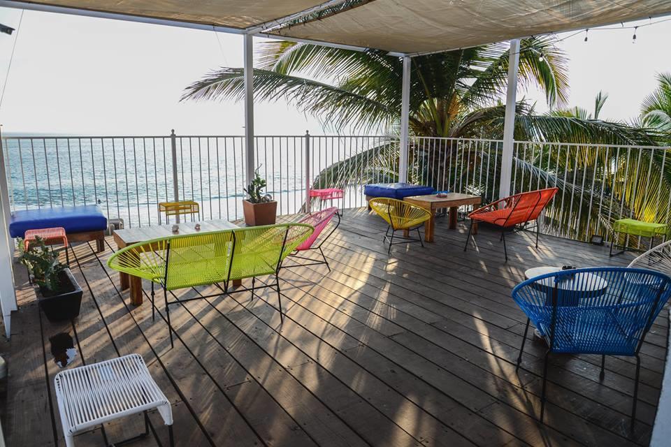 Hostal Olas Altas Manzanillo Bagian luar foto